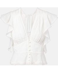Poupette - Blusa Romy De Algodon - Lyst