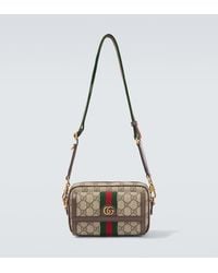 Gucci - Ophidia Mini Gg Supreme Canvas Bag - Lyst