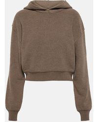 Loro Piana - Cocooning Cotton And Cashmere-blend Hoodie - Lyst