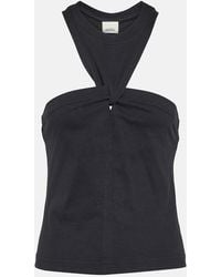 Isabel Marant - Top Zineba Aus Baumwoll-Jersey - Lyst