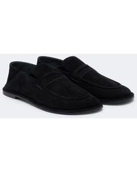 A.Emery - Clarence Suede Penny Loafers - Lyst