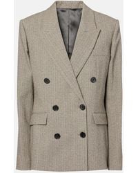 Isabel Marant - Irma Plaid Cotton-Blend Blazer - Lyst
