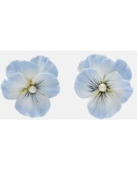 Jennifer Behr - Viletta Embellished Earrings - Lyst