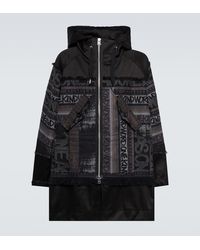 Sacai - X Eric Haze Jacquard Jacket - Lyst