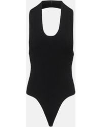 KHAITE - Toto Halterneck Bodysuit - Lyst