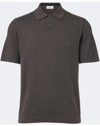 Lisa Yang - Keir Cotton And Cashmere Polo Shirt - Lyst