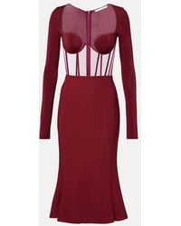 Nensi Dojaka - Paneled Corset Dress - Lyst