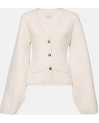 KHAITE - Cardigan Scarlet Aus Kaschmir - Lyst