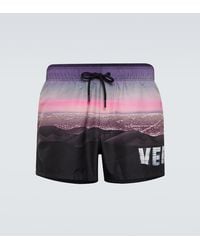 Versace - Hills Swim Trunks - Lyst
