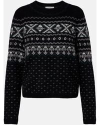 Vince - Fair Isle Cashmere Sweater - Lyst
