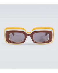 Loewe - Gafas de sol rectangulares Paula's Ibiza - Lyst