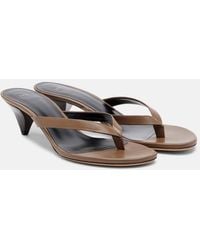 Jude - Rooty Leather Thong Sandals - Lyst
