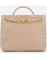 Bottega Veneta - Bolso Andiamo Medium De Piel Intrecciato - Lyst