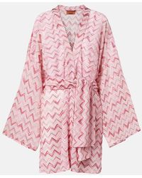 Missoni - Zigzag Lame Robe - Lyst