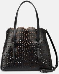 Alaïa - Mina 25 Small Leather Handbag - Lyst