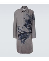 Dries Van Noten - Randale Floral Cotton Trench Coat - Lyst