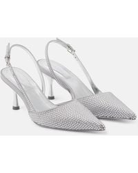Jonathan Simkhai - Slingback-Pumps Dylan Mit Kristallen - Lyst