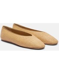 Le Monde Beryl - Ballerinas Regency Aus Raffiabast - Lyst