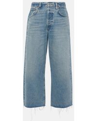 Citizens of Humanity - Jeans Anchos Cropped Ayla De Tiro Medio - Lyst
