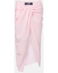 Jacquemus - Pareo Pareo Drapeado - Lyst