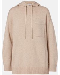 Max Mara - Sweat-Shirt A Capuche Liana En Laine Et Cachemire - Lyst