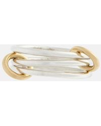 Spinelli Kilcollin - Solarium Sg 18Kt And Sterling Linked Rings - Lyst
