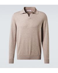 Brunello Cucinelli - Cashmere Polo Sweater - Lyst