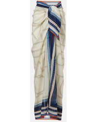 TOTEME - Collector Printed Beach Cover-Up - Lyst