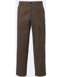 Moncler - Cotton-Blend Straight Pants - Lyst
