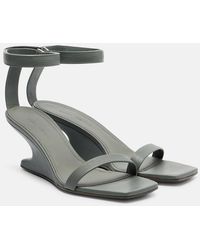 Rick Owens - Cantilever Leather Sandals - Lyst