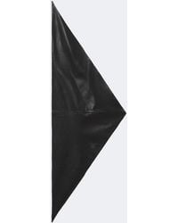 Lemaire - Large Leather Scarf - Lyst