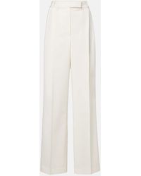 Rohe - Pantalones Anchos En Mezcla De Lana - Lyst