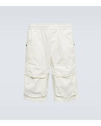 C.P. Company - Cotton-blend Jersey Cargo Shorts - Lyst