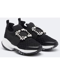 Roger Vivier - Mesh Sneakers - Lyst