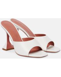 AMINA MUADDI - Lupita Leather Sandals - Lyst