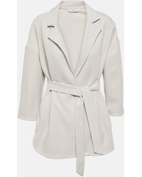 Max Mara - Cinese Cotton Jersey Jacket - Lyst