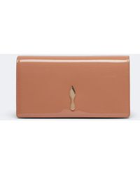 Christian Louboutin - Bettina Patent Leather Clutch - Lyst
