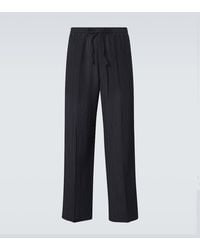 Umit Benan - Julian Linen And Cotton Straight Pants - Lyst