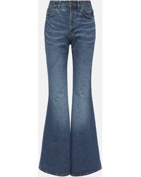 Chloé - Merapi High-rise Flared-leg Jeans - Lyst