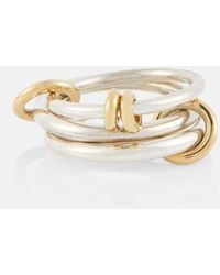 Spinelli Kilcollin - Raneth Sterling Silver And 18kt Gold Ring - Lyst
