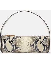 KHAITE - Lori Snake-Effect Leather Shoulder Bag - Lyst
