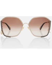 Chloé - Symbols Square Sunglasses - Lyst