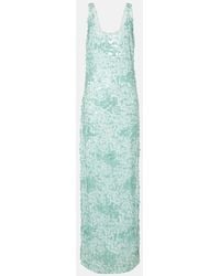 Jonathan Simkhai - Abito Lungo Bex Con Paillettes - Lyst
