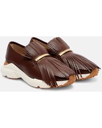 Tod's - Sneakers Aus Leder - Lyst