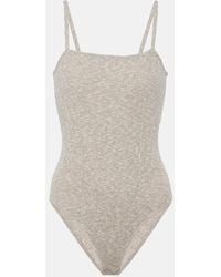 Magda Butrym - Knitted Linen And Cotton Bodysuit - Lyst