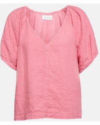 Velvet - Top Callin Aus Leinen - Lyst