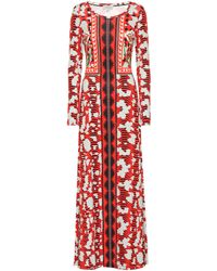 Temperley London Nellie Printed Dress - Red