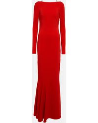 Givenchy - Embellished Crepe Gown - Lyst