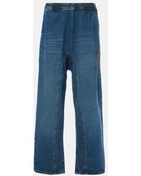 Y. Project - Logo Low-Rise Wide-Leg Jeans - Lyst