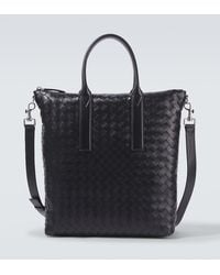 Bottega Veneta - Classic Intrecciato Leather Tote Bag - Lyst